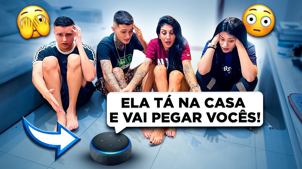 A ALEXA FICOU POSSUÍDA DURANTE A MADRUGADA!