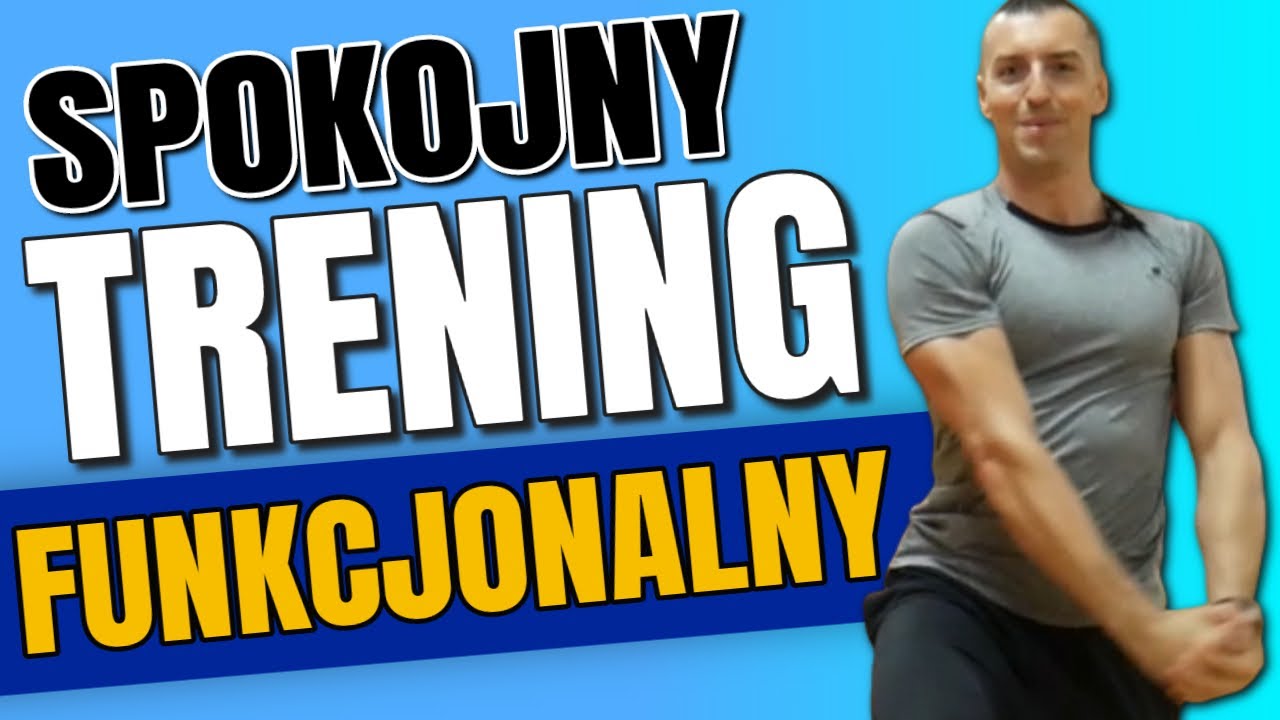 Trening Funkcjonalny Całego Ciała bez sprzętu, skakania i tupania. Ćwiczenia z ciężarem ciała w Domu