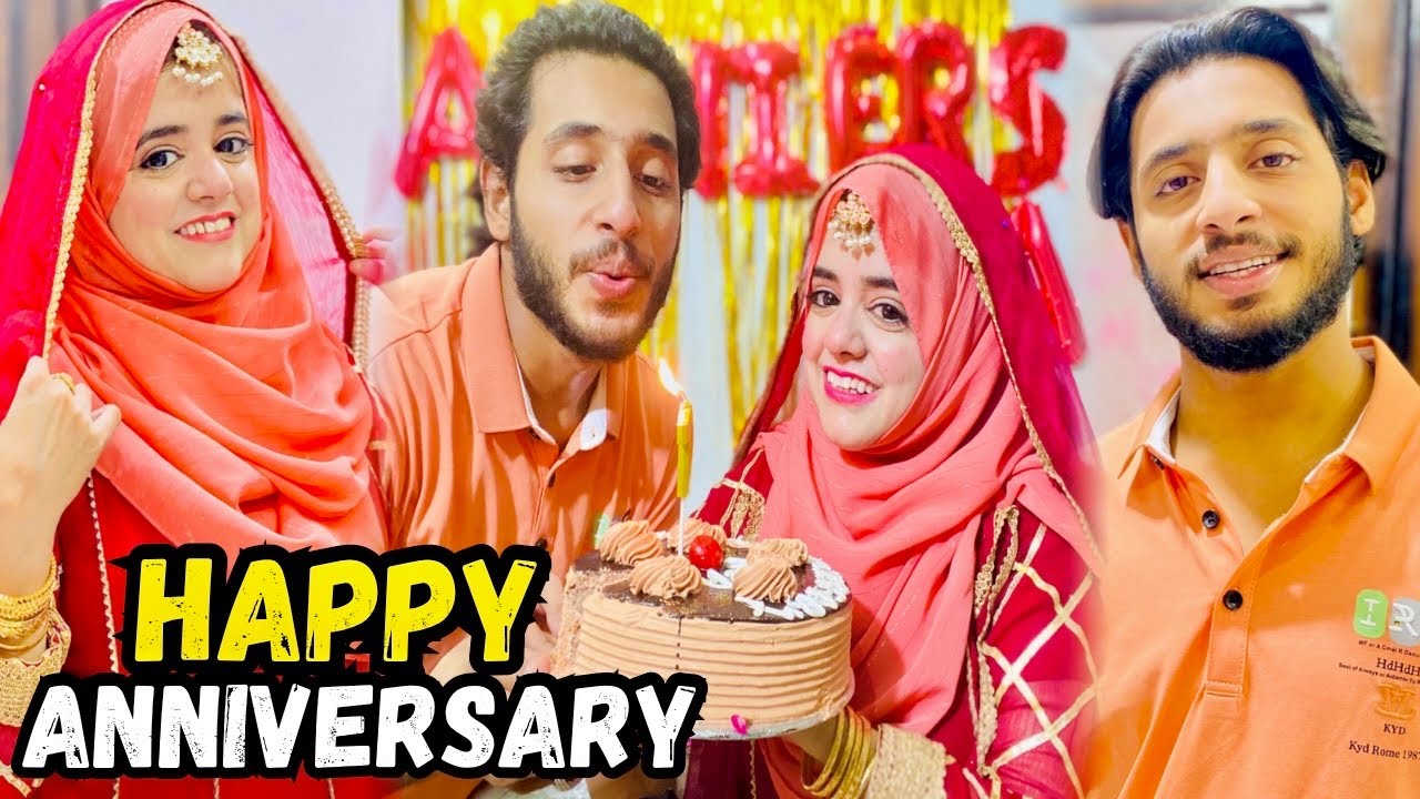 MY FIRST HAPPY ANNIVERSARY || Anniversary Py Kya Gifts Mily || Pyari Maryam
