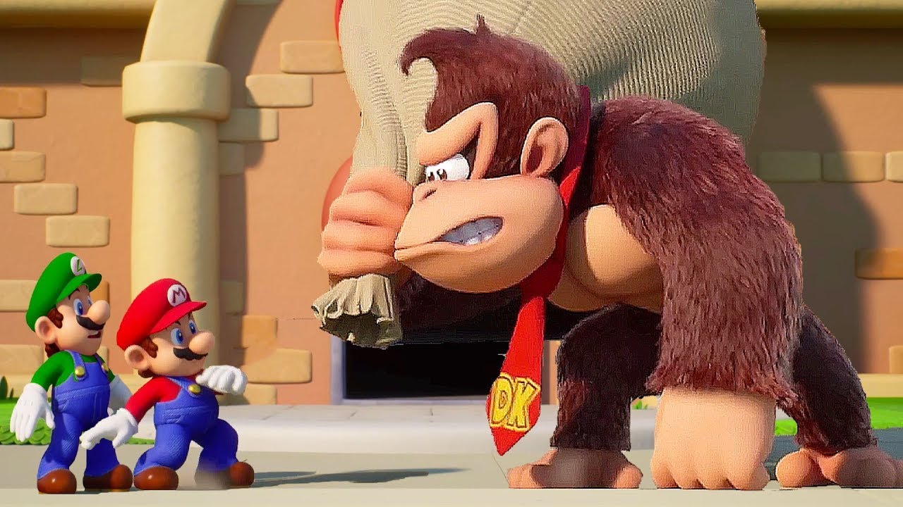 Mario vs Donkey Kong Switch – 2 Player Co-Op Full Main Game [100%] + Super Luigi Sunshine (HD)