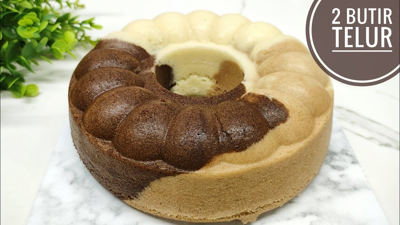 CUMA 2 TELUR, BOLU COKLAT KOPI MOKA lembut empuk