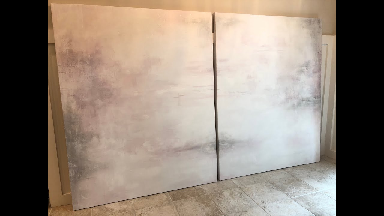 4 Color Acrylic Abstract Painting🎨