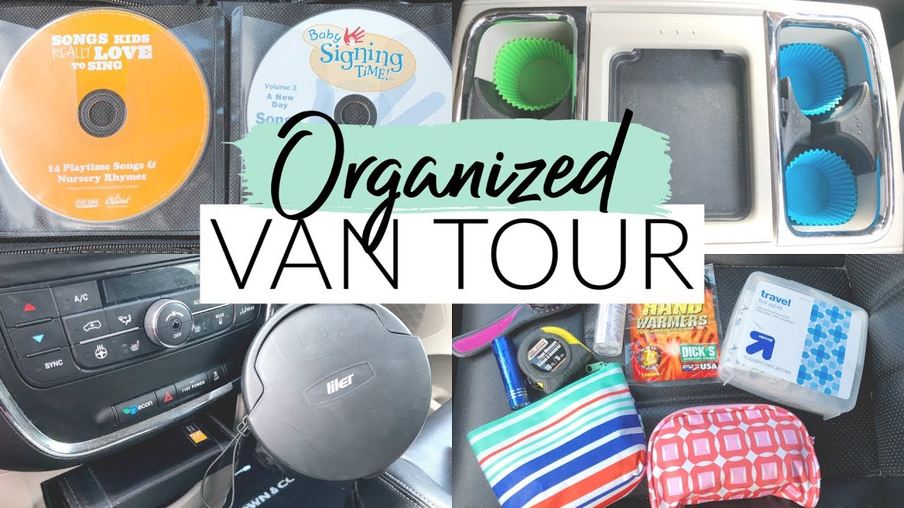 CAR ORGANIZATION HACKS! 🚐 How to Organize Your Car with Kids!