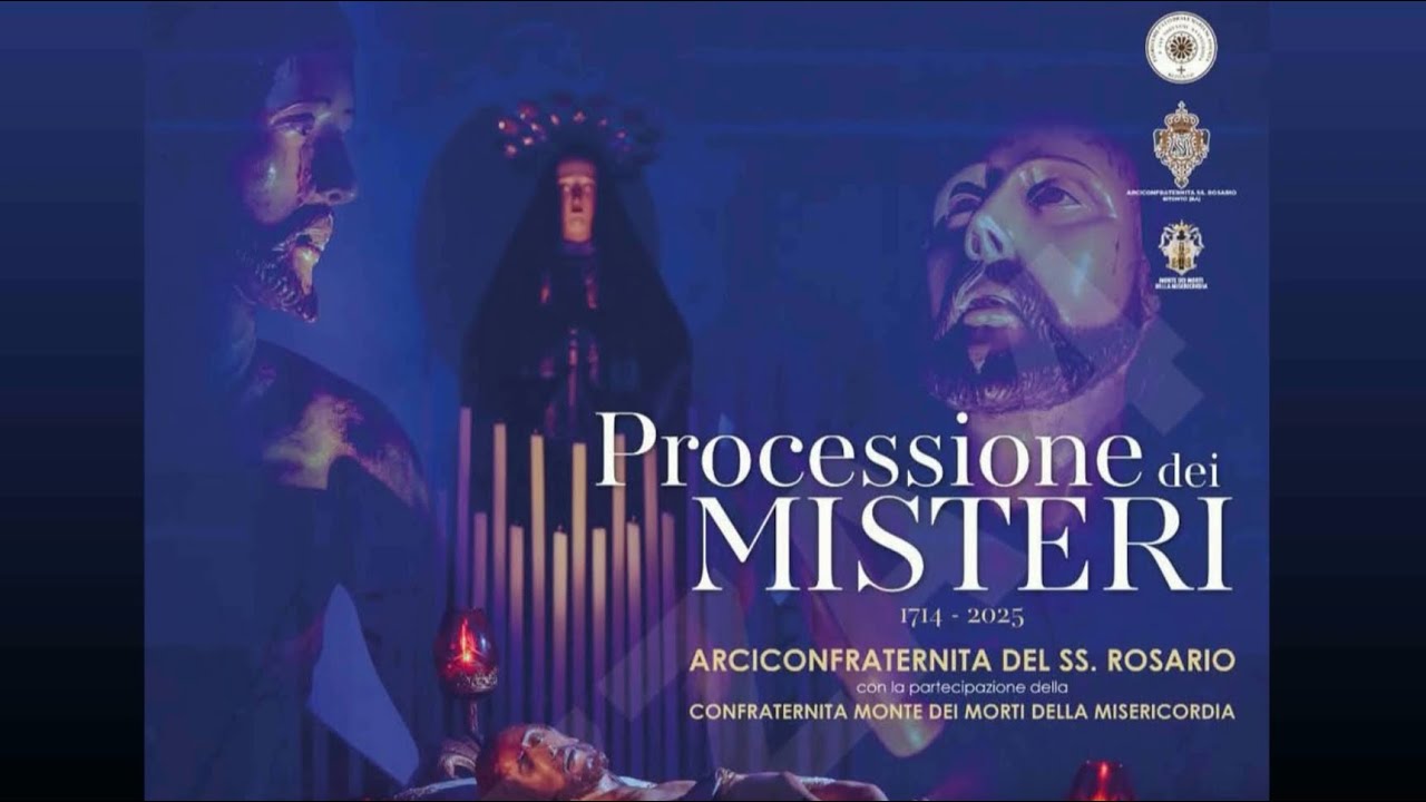 Diretta TV - Bitonto, processione dei Misteri partita all'alba