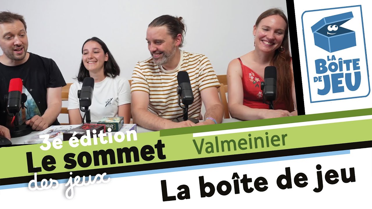 Les nouveautés La boîte de jeu le Sommet des jeux 2025