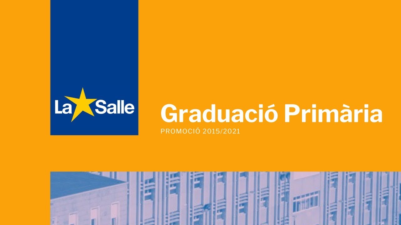 Graduació Primària Promoció 2015/2021