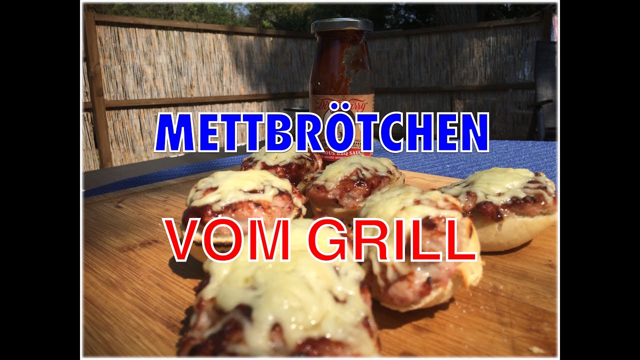Gegrillte Mettbrötchen ( Chrystal Mett ) --- Klaus grillt