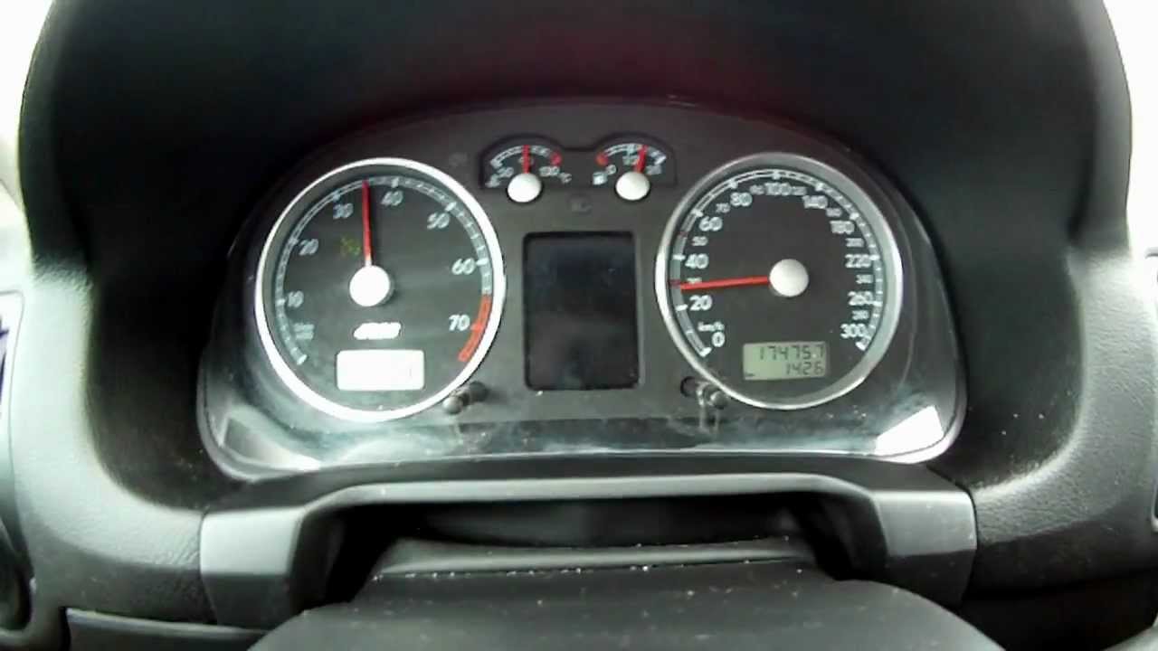 VW Golf 4 R32 0-100 km/h acceleration Beschleunigung