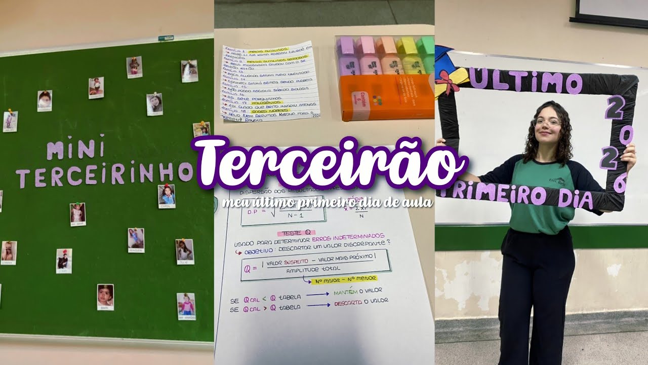MEU ÚLTIMO PRIMEIRO DIA DE AULA