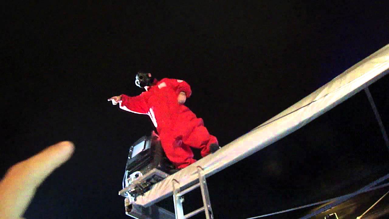 Sid Wilson mosh at Rock in Rio 2011 - Slipknot
