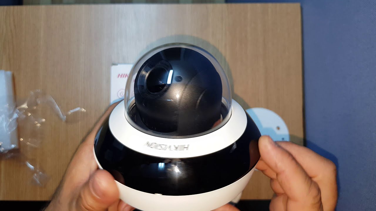 Hikvision DS-2DE2A404IW-DE3 - Camera dome PTZ IP  4MP IR - Unboxing & Review