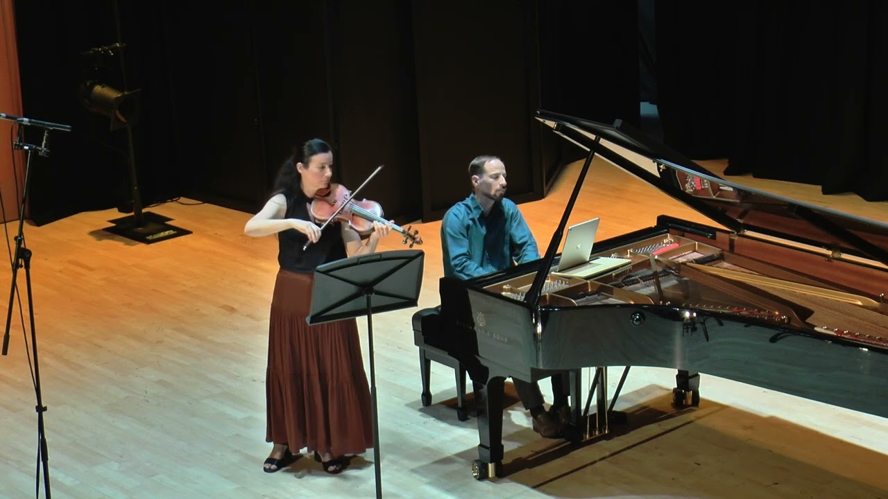 *Amy Beach Violin and Piano Sonata Op. 31, Mvt 2, Scherzo (Molto Vivace) Lara Hall and Justin Bird