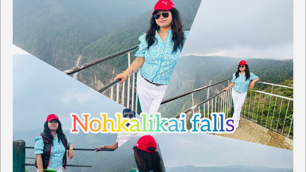 Nohkalikai waterfalls Meghalaya|best waterfalls in Meghalaya|Cherrapunji waterfalls|sohra waterfalls