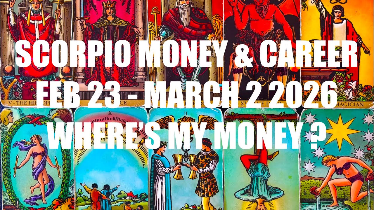 SCORPIO ♏️ IT&rsquo;S YOUR MONEY ERA!💸BIGGEST BREAK OF YOUR LIFE! 🚀 MONEY&CAREER TAROT FEB 23-MARCH 2 2026