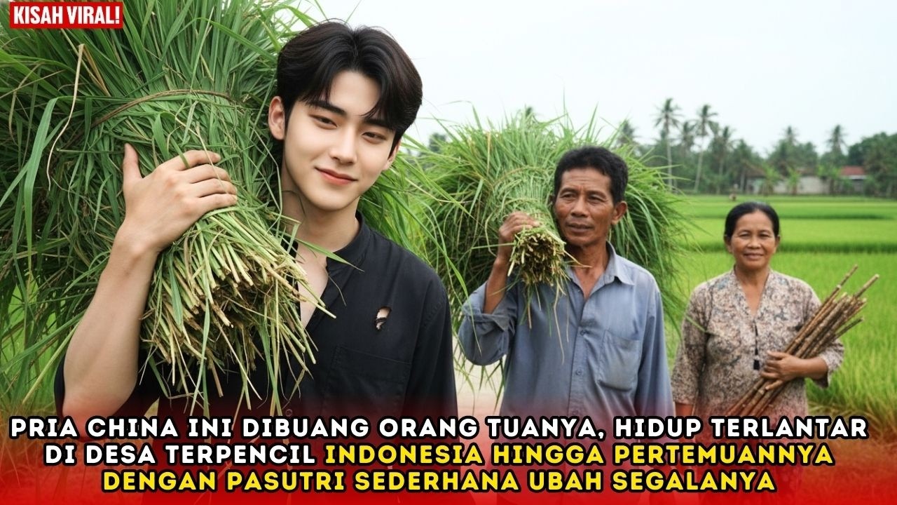 DIUSIR ORANGTUANYA,PRIA CHINA INI DISELAMATKAN PETERNAK SAPI DI DESA TERPENCIL DI INDONESIA!