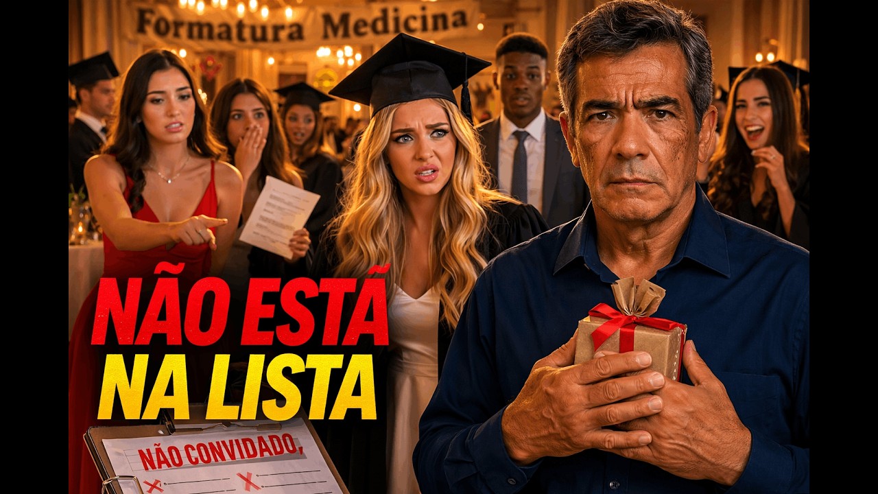 Paguei à Faculdade de Medicina dela e vi que não estava na lista de convidados da Festa de Formatura