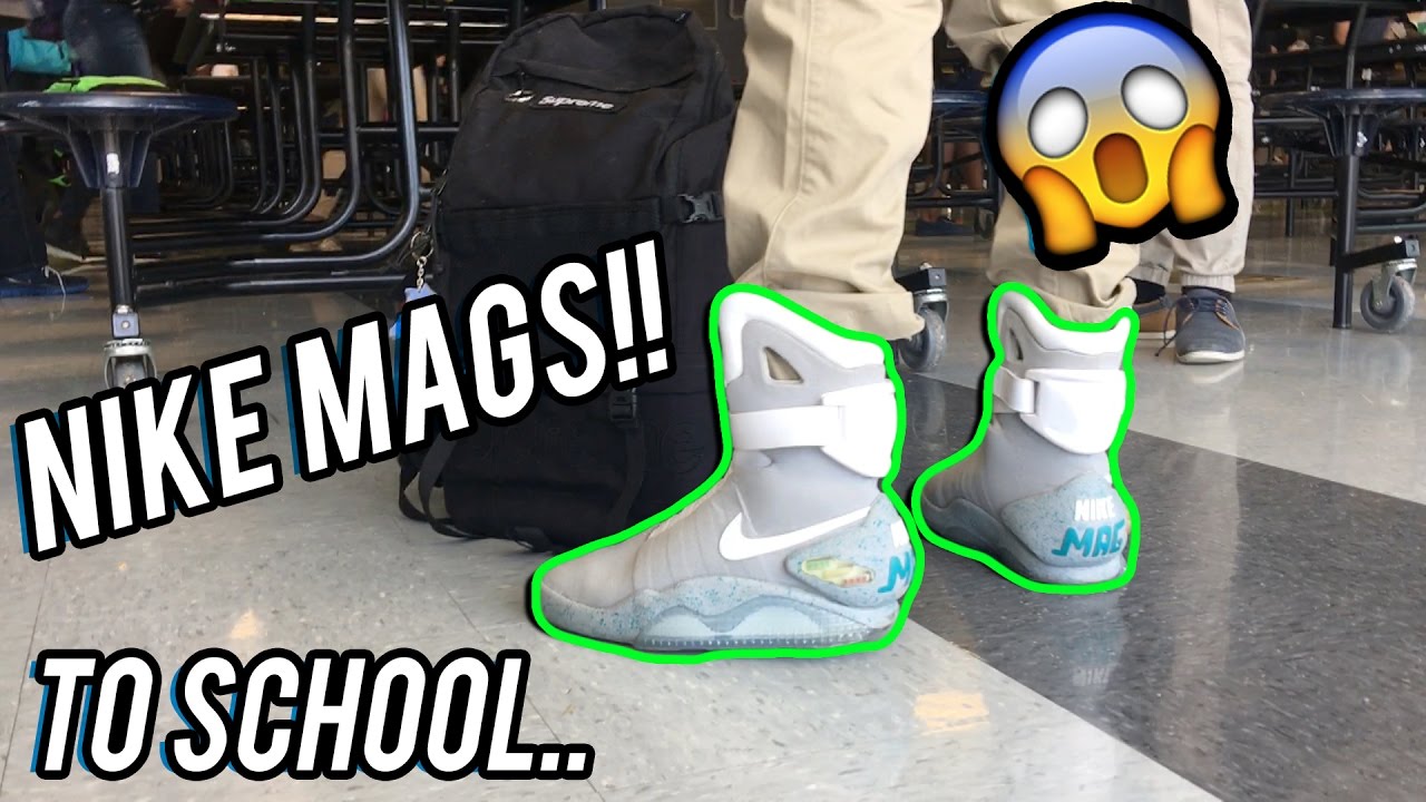 I Wore My Nike Mags to School