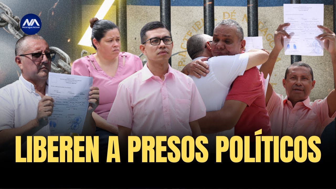🚨Dictadura Murillo Ortega LIBERA a presos políticos en Nicaragua