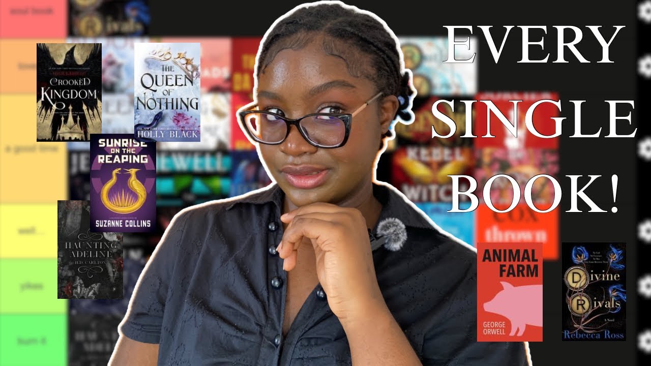 tier ranking EVERY SINGLE BOOK i read in 2025 #controversial 