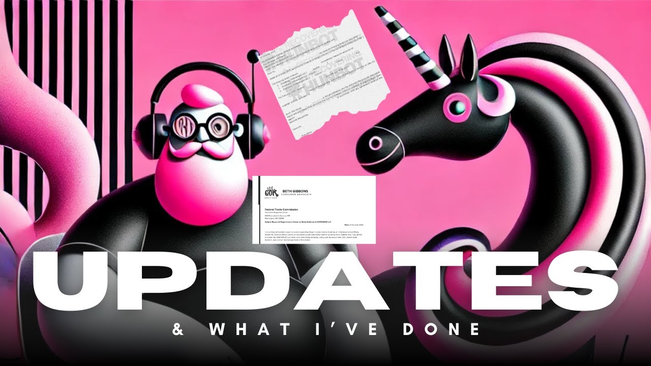 UPDATE & MARTY DEGARMO'S ILLEGAL INCOME CLAIMS REPORTED