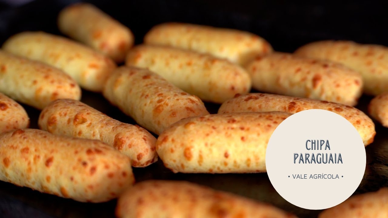 CHIPA PARAGUAIA | Delícia feita de queijo e polvilho azedo!