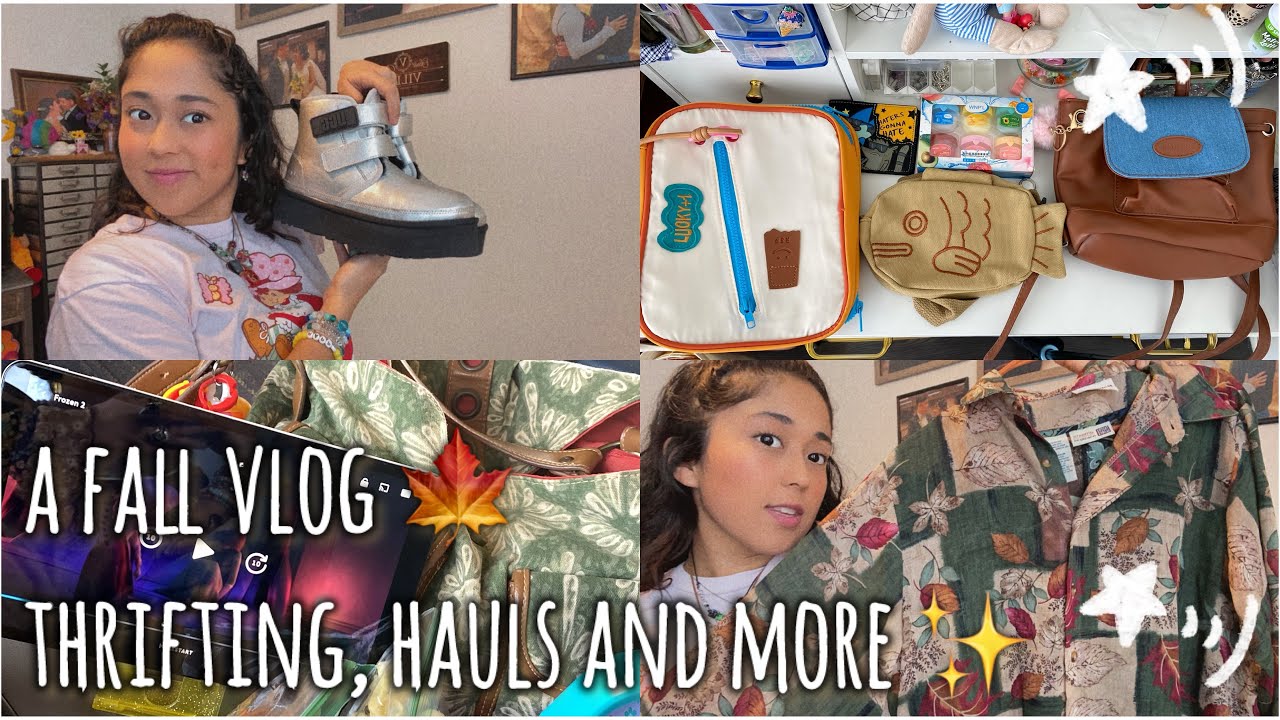 october vlog 🍁 fall shopping, traveling and haul ❤️
