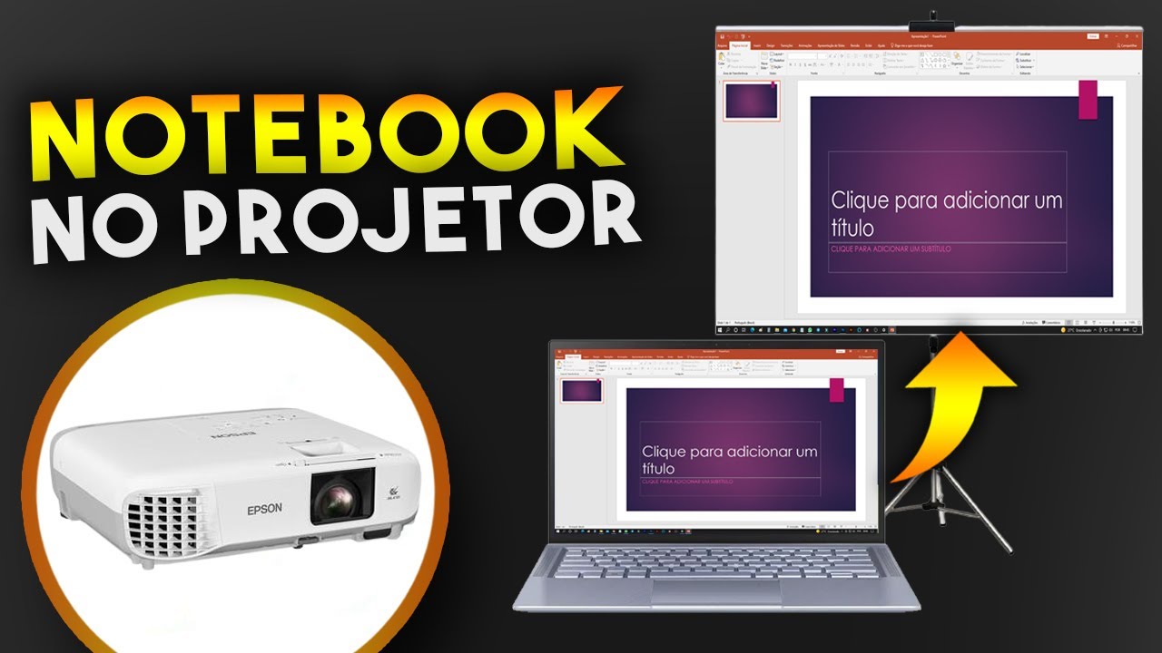 Como CONFIGURAR NOTEBOOK para PROJETAR no DATA SHOW