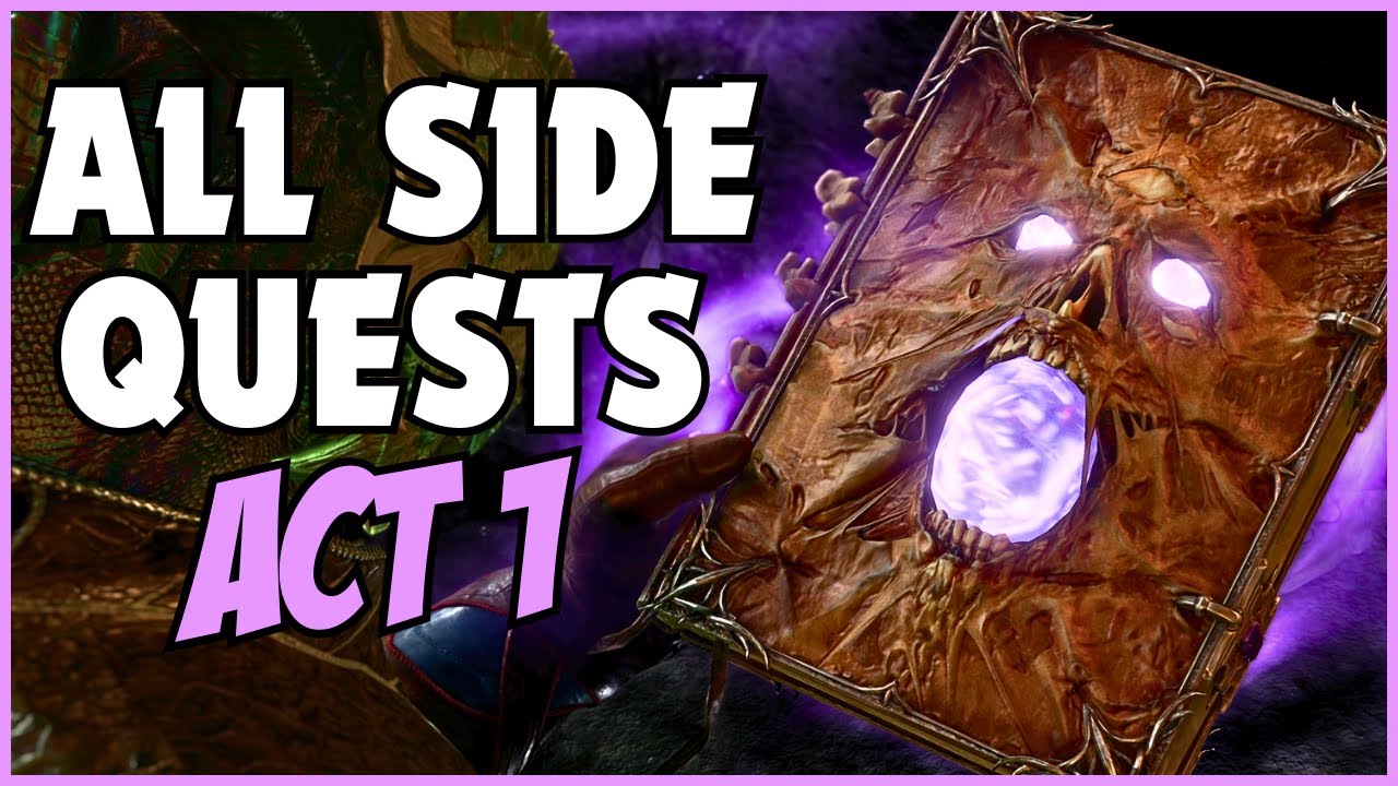 Baldur's Gate 3: All Act 1 Side Quests Guide | Full Dialogue Walkthrough