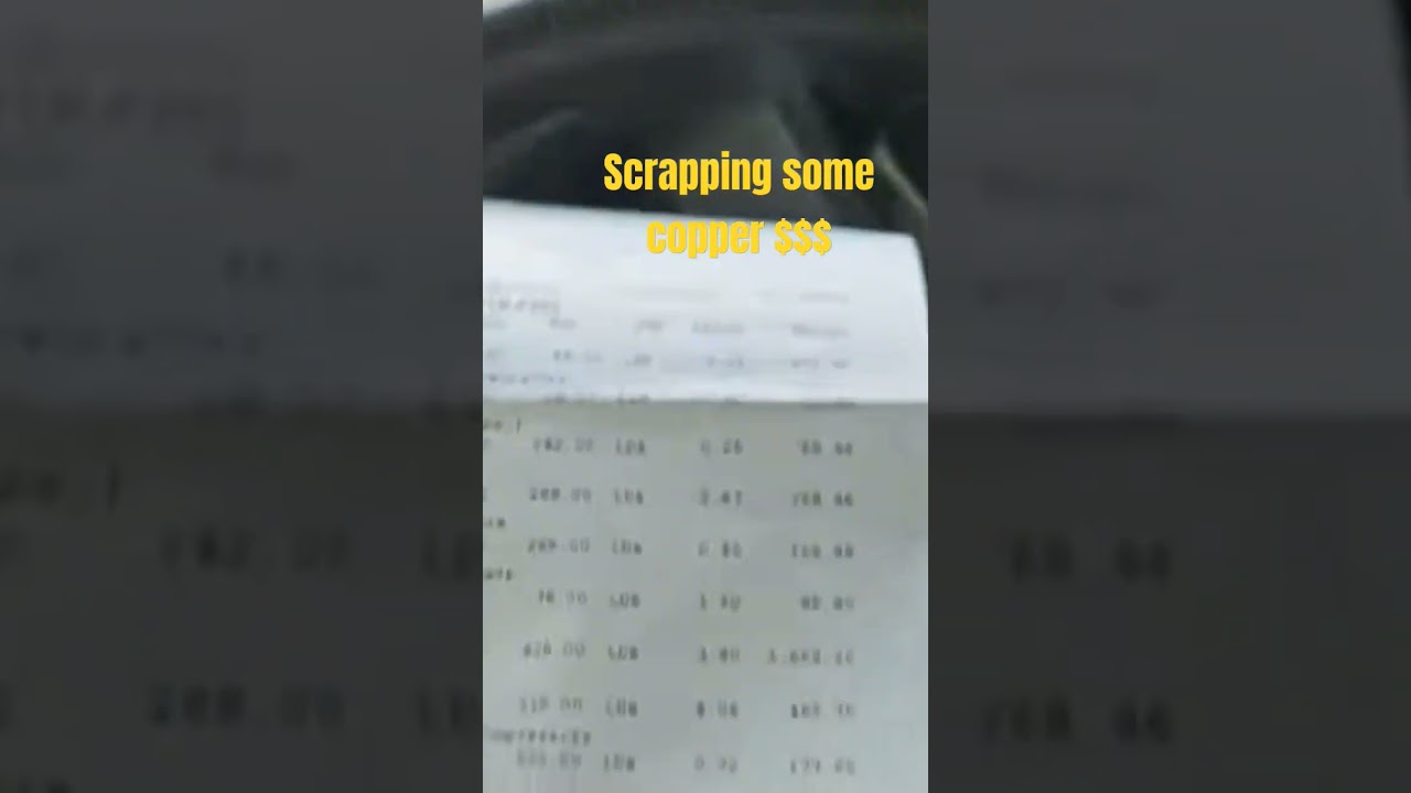 copper scrap prices #scrapping #copper #scrap #junk #metal #work