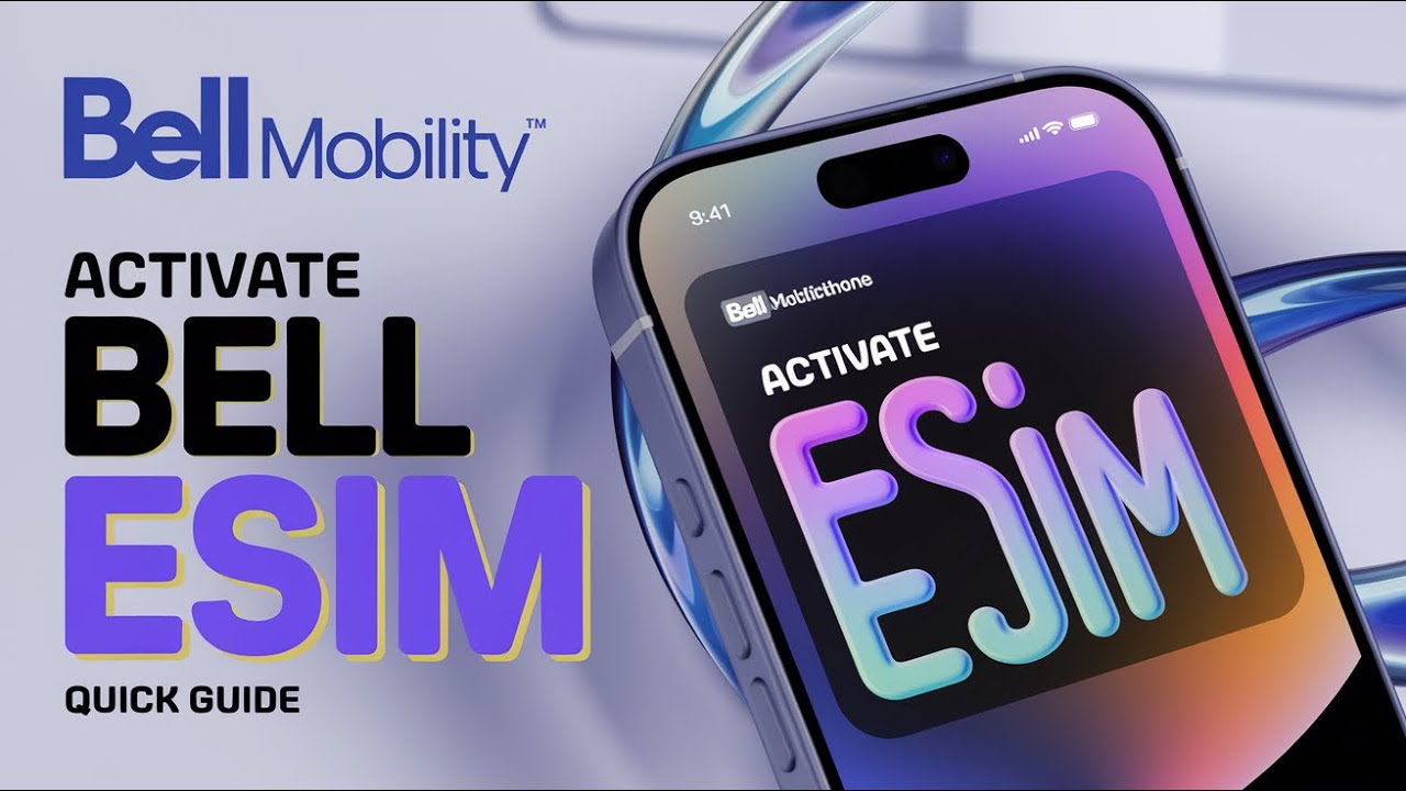Как активировать Bell Mobility eSIM | Пошаговое руководство