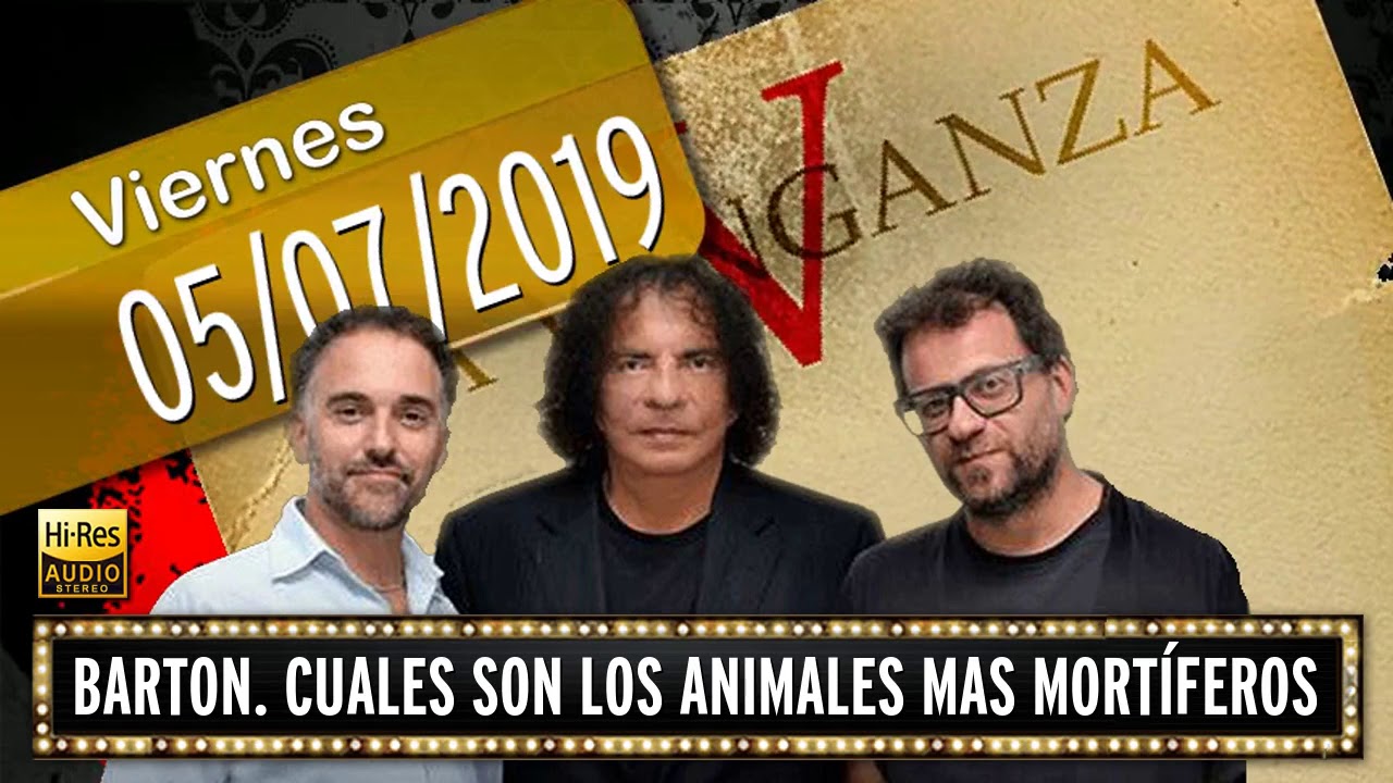 05 07 2019 Barton. Cuales son los animales mas mortíferos