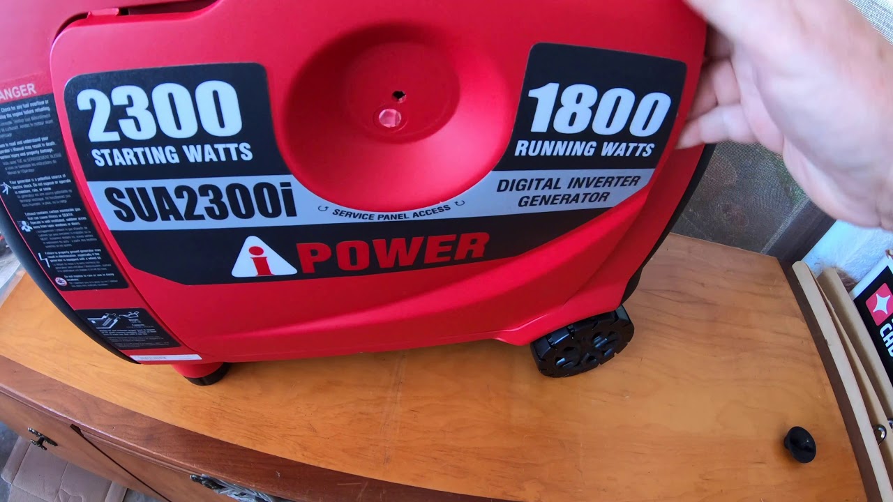 iPower 2300 Inverter Generator. It is running great.