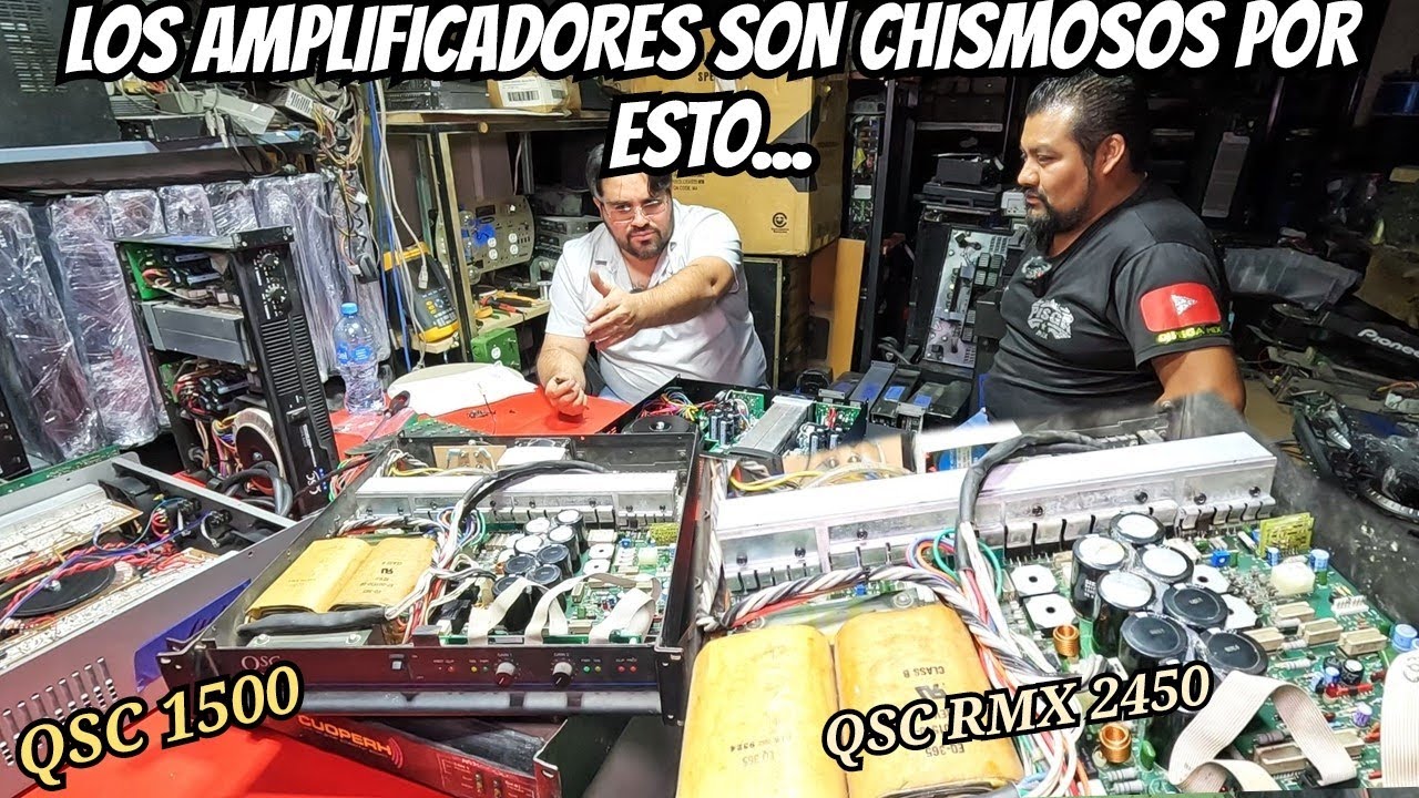 POLARIDAD INVERTIDA en QSC😱LA TRISTE REALIDAD para LOS AMANTES de LOS AMPLIFICADORES AMERICANOS🇺🇲