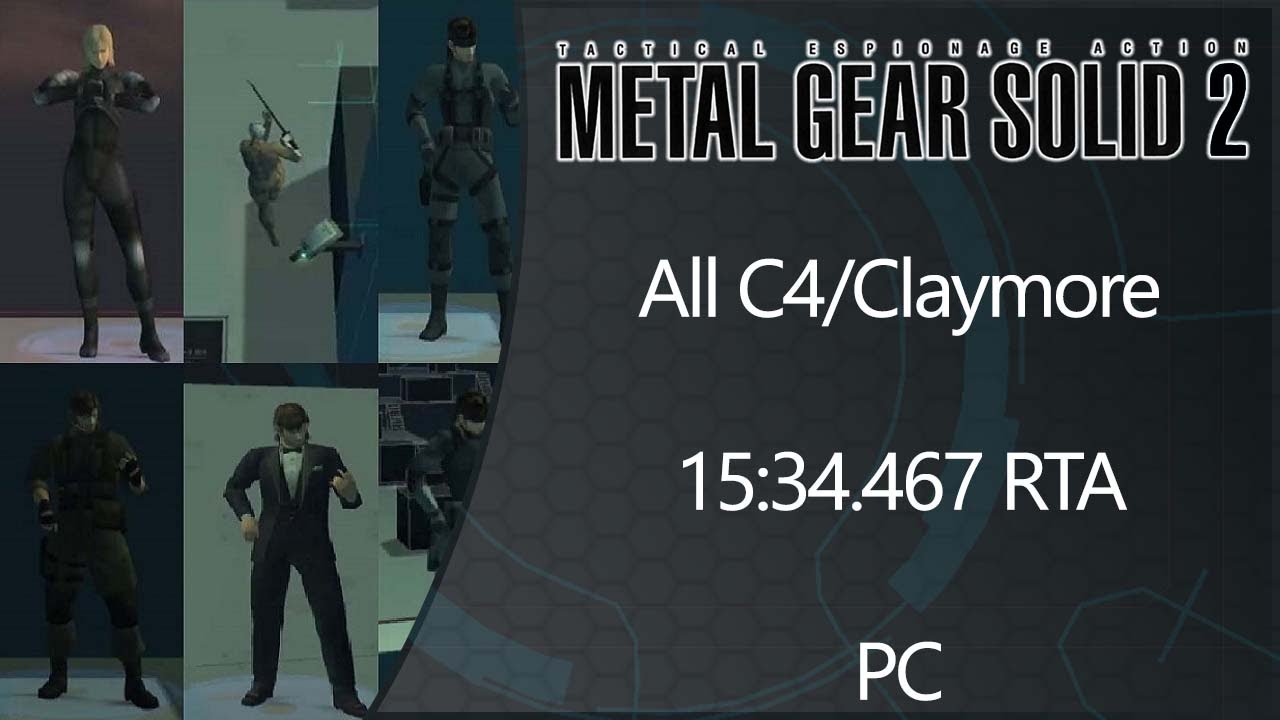 MGS2: Substance | PC | All C4/Claymore | 