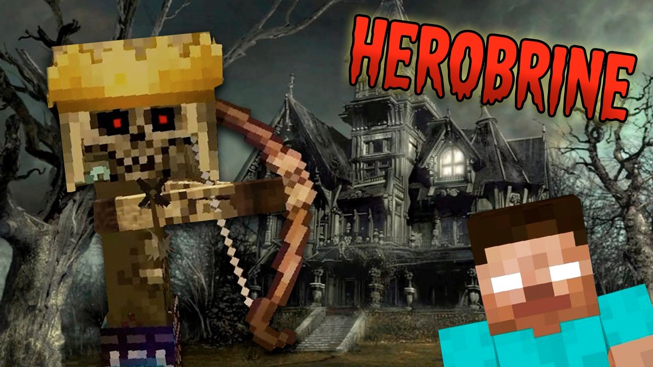 ОСОБНЯК ХЕРОБРИНА о_О - Herobrine's Mansion #1