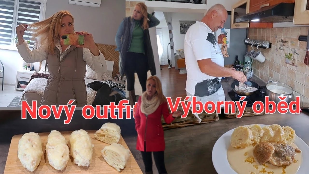 Dnes vaří muž 🧔 Úlovek z ORSAY a pár mých outfitů. Cibulová omáčka a nekynutý houskový knedlík.