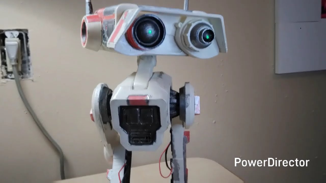 Incredible Life-Like BD-1 Droid Model from Jedi: Fallen Order!