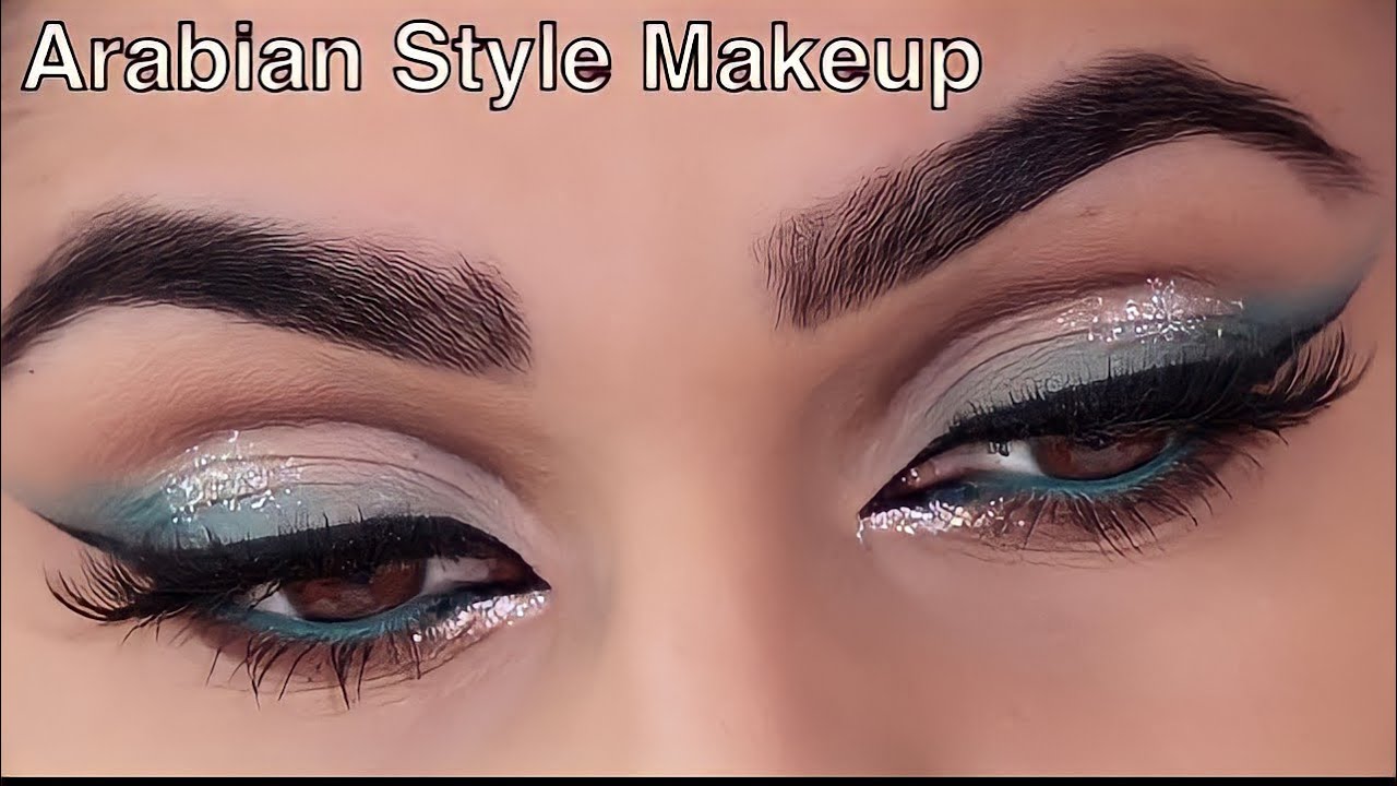 Arabian Style Makeup Tutorial Teal Look | Arabic Makeup | Beauty by Saba