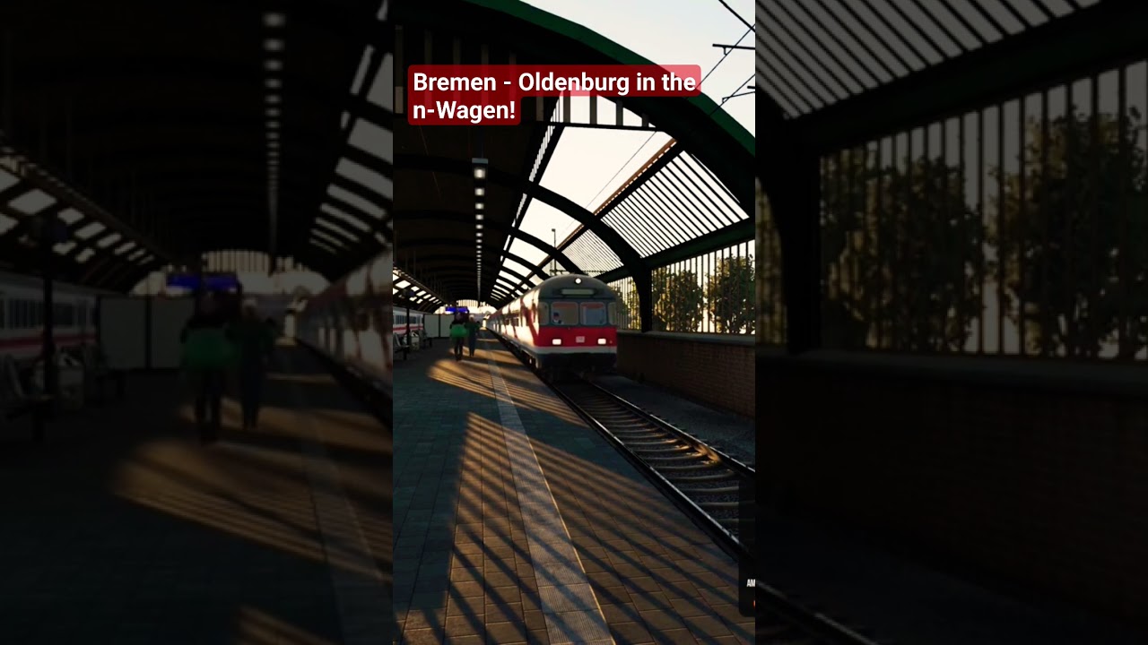 n-Wagen on Bremen-Oldenburg #tsw3 #trainsim #gaming #bremen #oldenburg #db #deutschebahn #dbregio