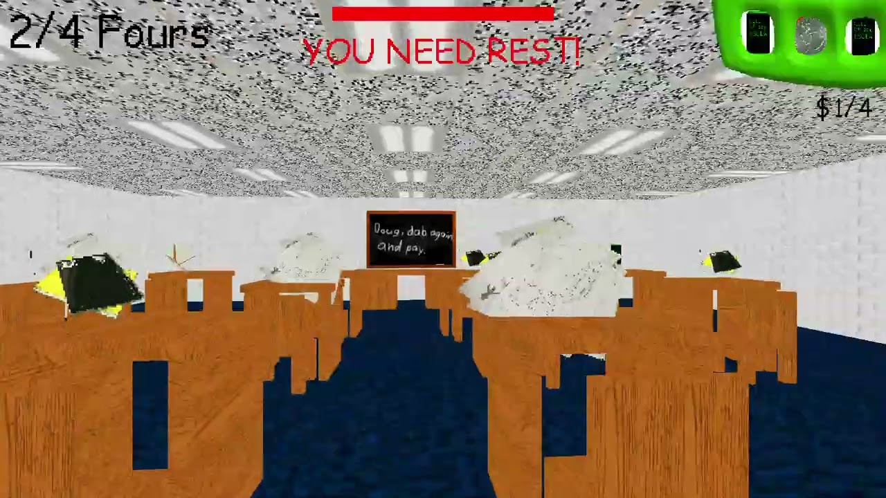 ЧЕТВЕРТОЕ | Модификация Baldi's Basics