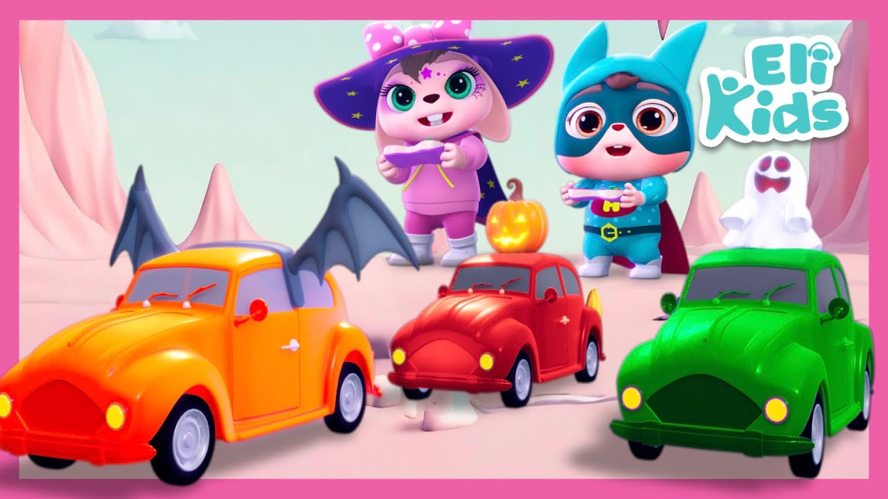 Toy Cars Fun (Halloween Version) | Eli Kids Compilations