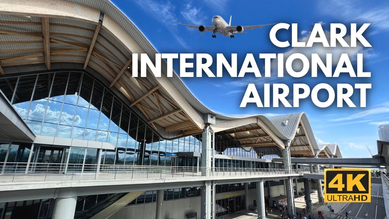 Discover CLARK INTERNATIONAL AIRPORT: A World-Class Marvel in the Philippines | 4K | Pampanga