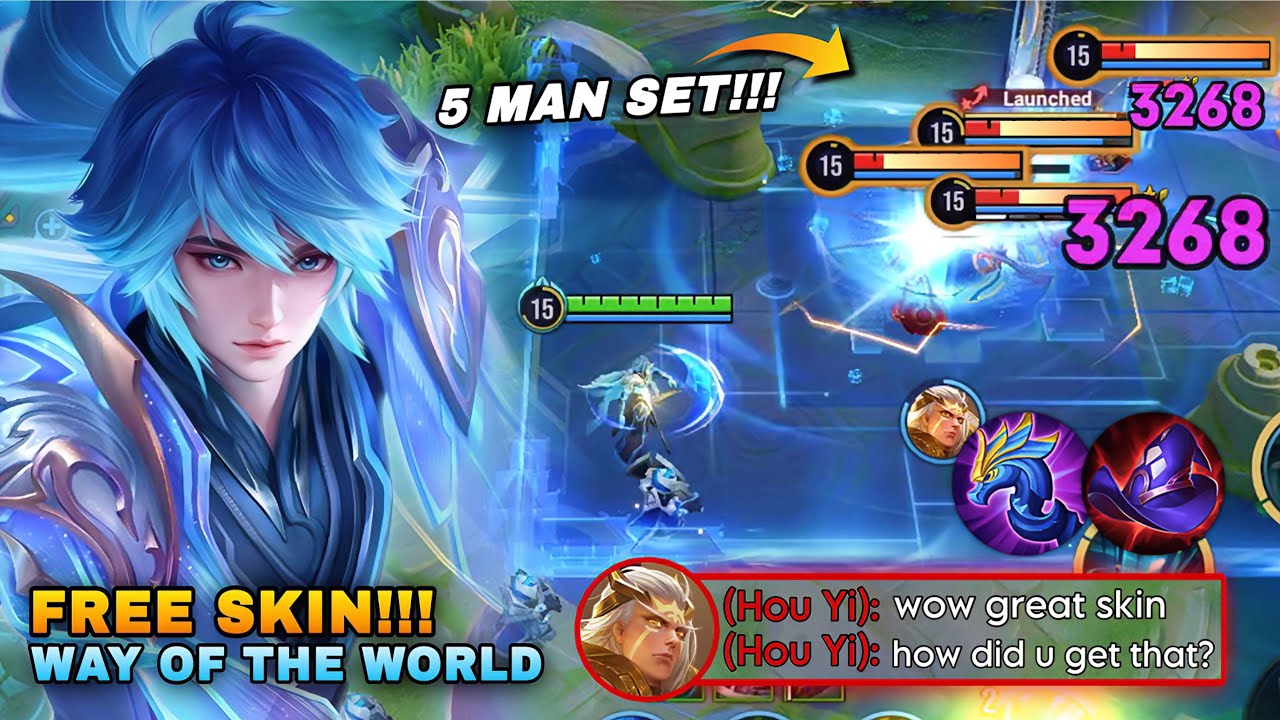 YIXING THE WORLD IS MY BOARD 5 MAN SET USING ULTIMATE SKILL & BRUTAL DAMAGE! | YIXING BUILD & ARCANA