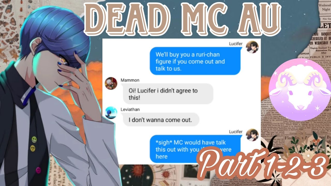 Obey me text: Dead Mc Au || Part 1-2-3
