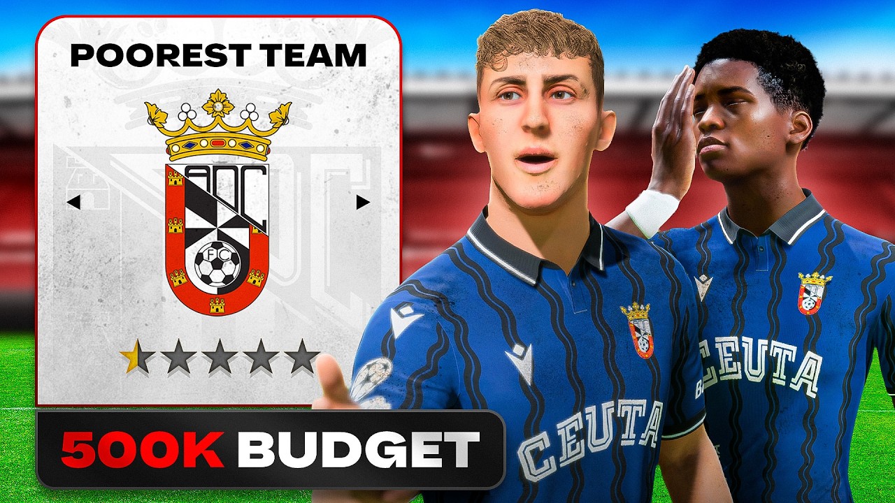 I Rebuild The POOREST Team In SPAIN To Ruin BARCA & REAL!