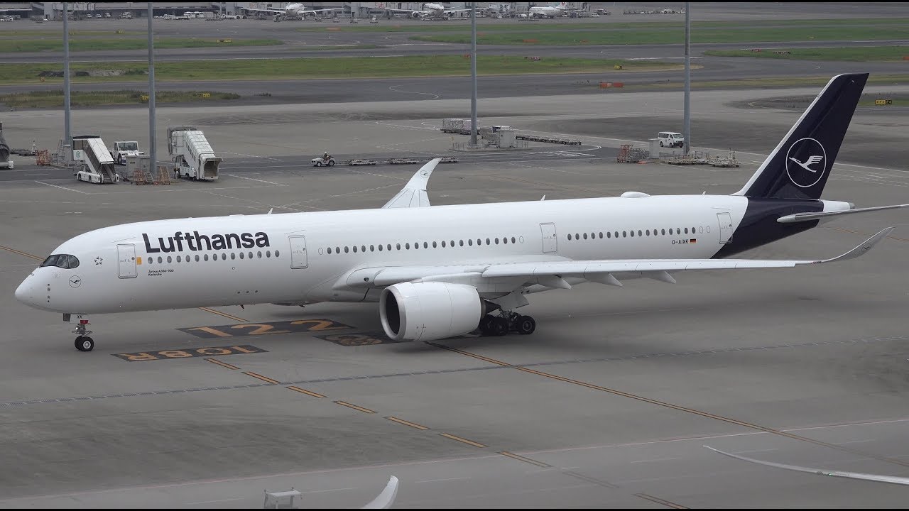 Lufthansa New Livery Airbus A350-900 D-AIXK [HND/RJTT]