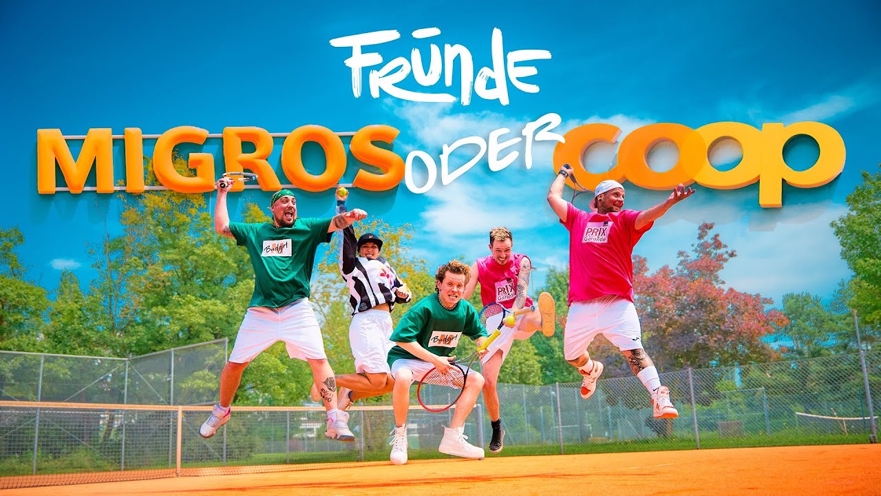 Fr&uuml;nde - Migros oder Coop - (Offiziells Musigvideo)