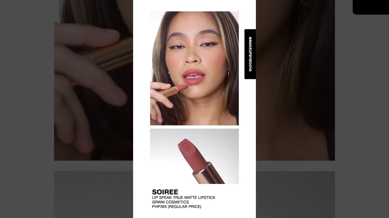 Swatch: GRWM Lip Speak in Soiree