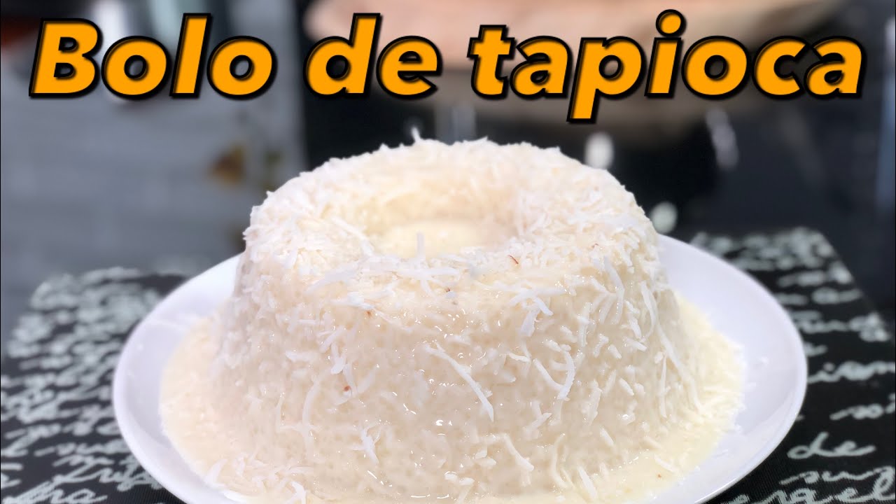 Bolo de tapioca sem forno