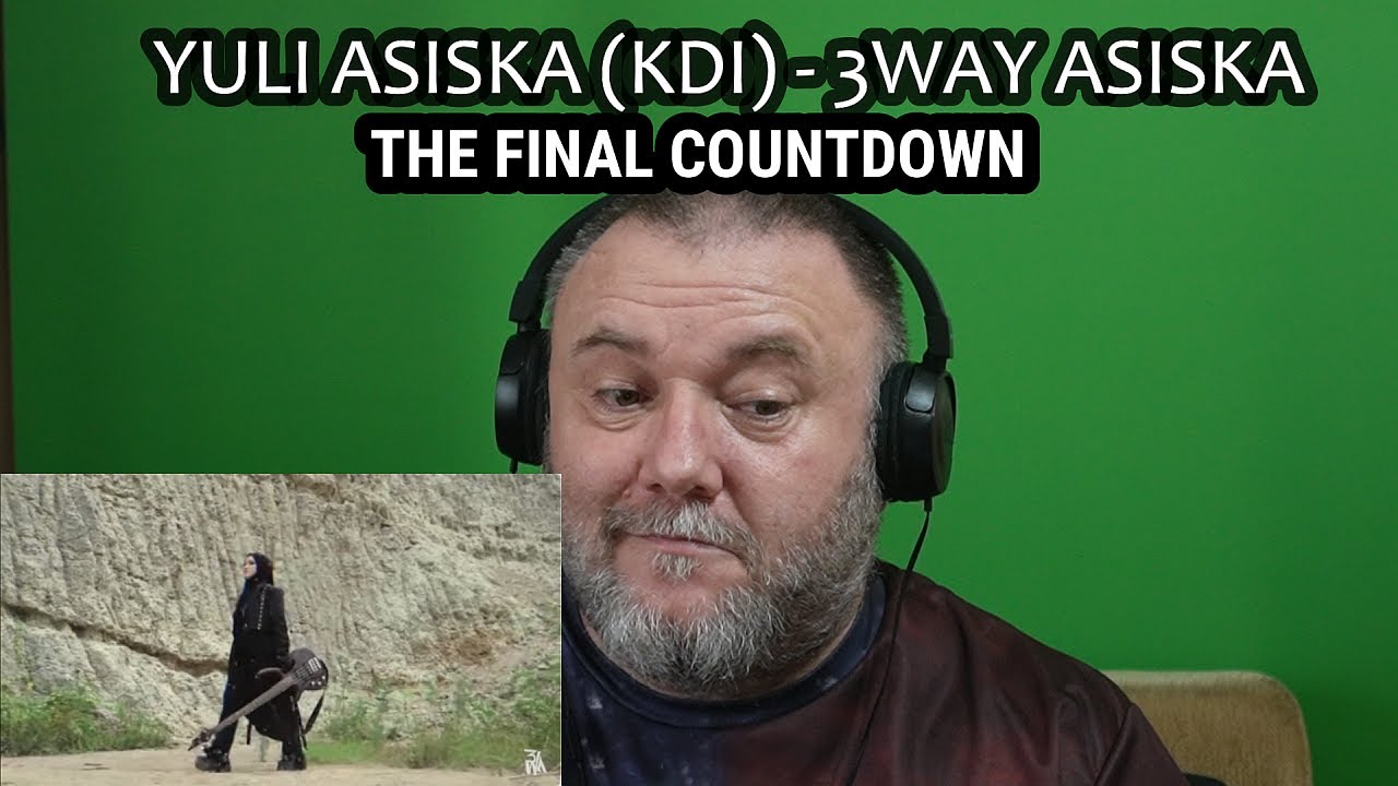 YULI ASISKA - THE FINAL COUNTDOWN [Europe Rock VS Dangdut cover]  (REACTION)